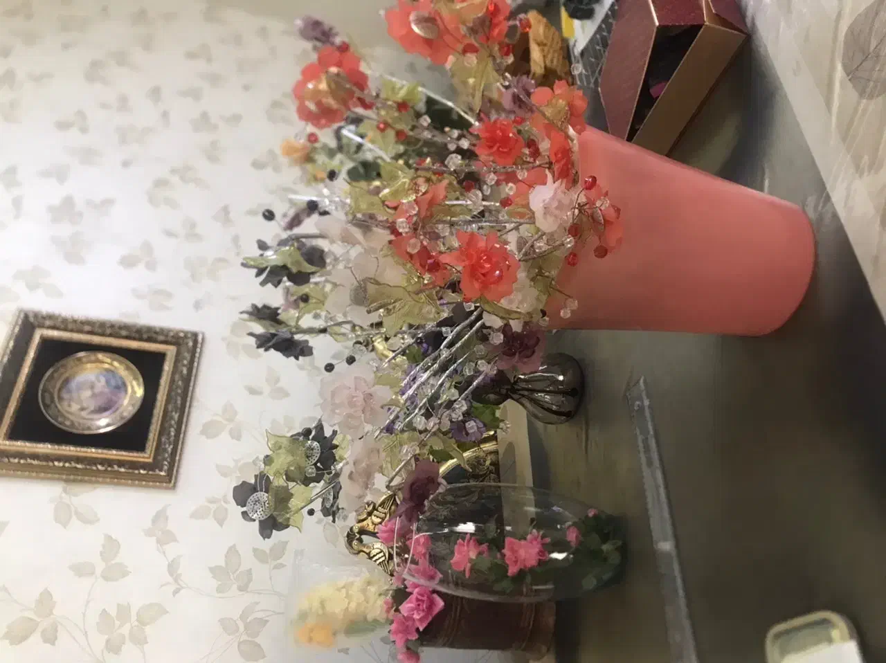 گل کریستالی گل مصنوعی|گل مصنوعی|مشهد, آزادشهر|دیوار