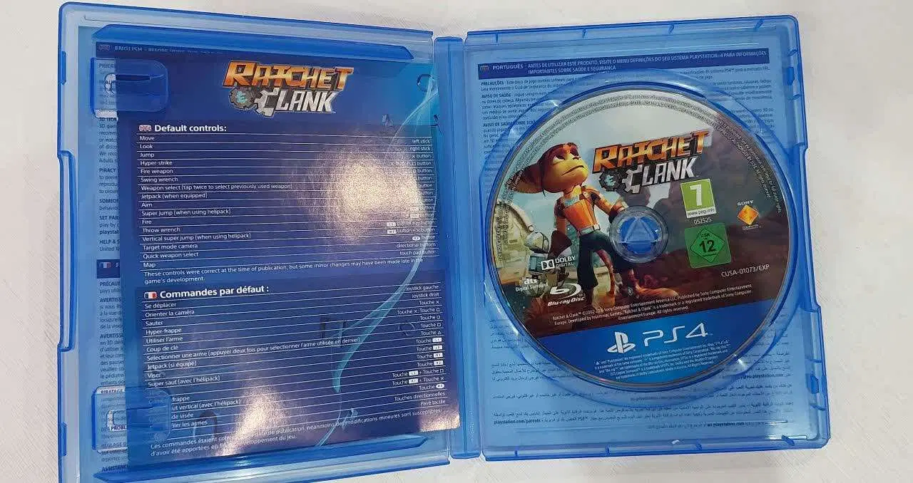 دیسک ratchet and clank|کنسول، بازی ویدئویی و آنلاین|رشت, گلسار|دیوار