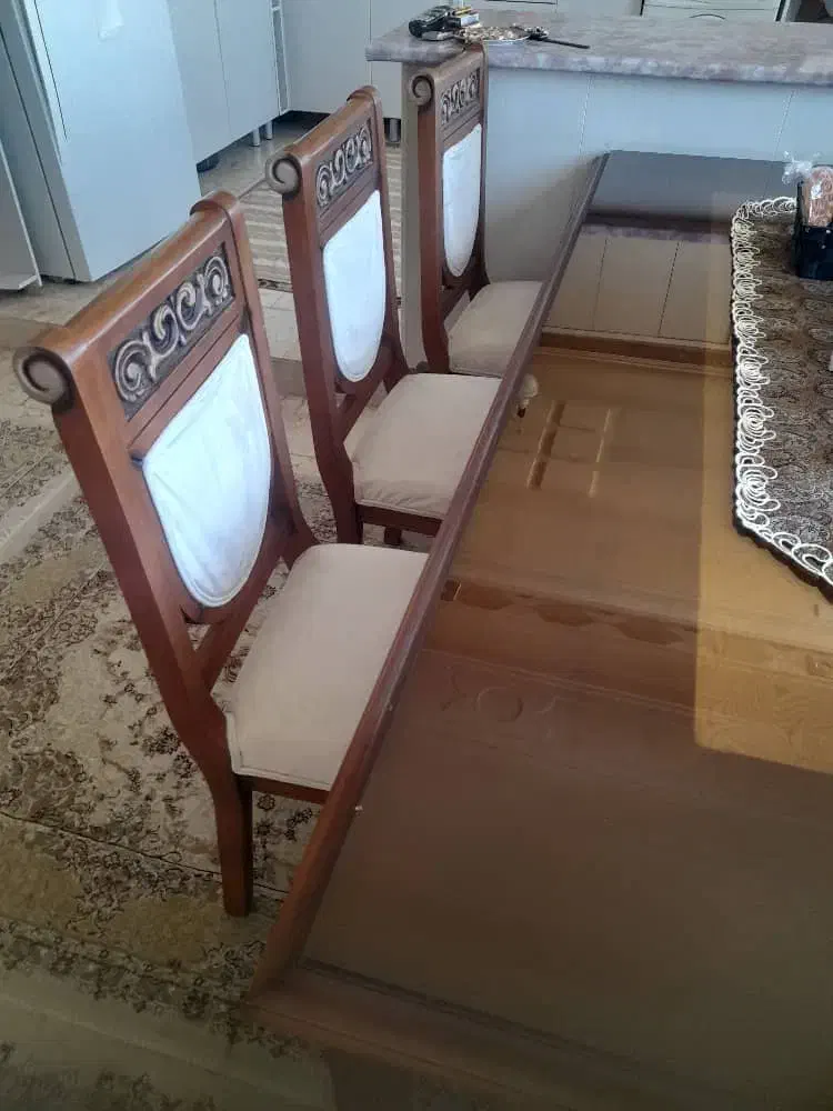 ناهار خوری 8 نفره چوب|میز و صندلی غذاخوری|پردیس, فاز ۲|دیوار