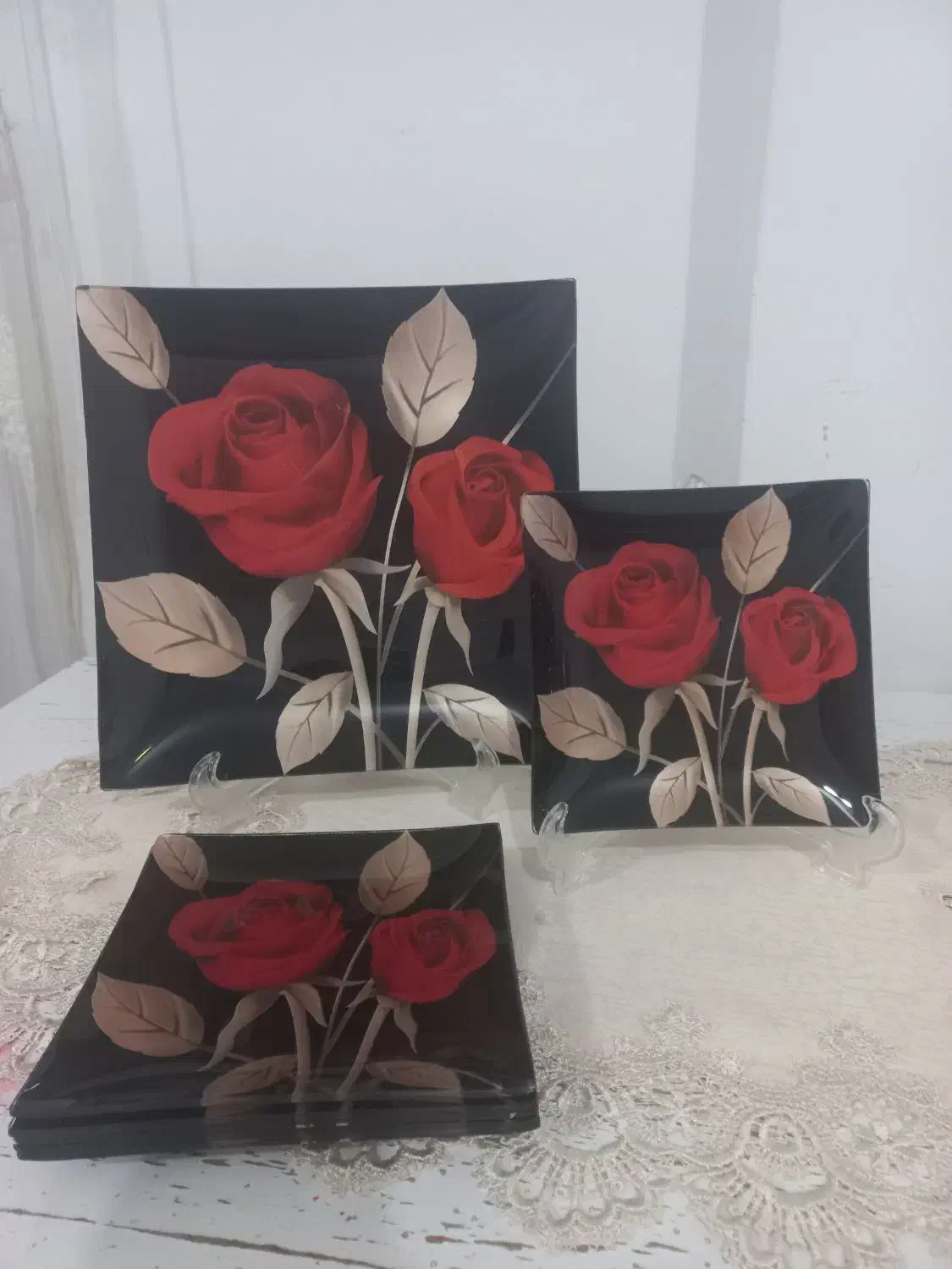 شیرینی خوری آرکوپال با۶ عدد بشقاب ۵۵۰ هزارتومان|ظروف سرو و پذیرایی|کرمان, |دیوار