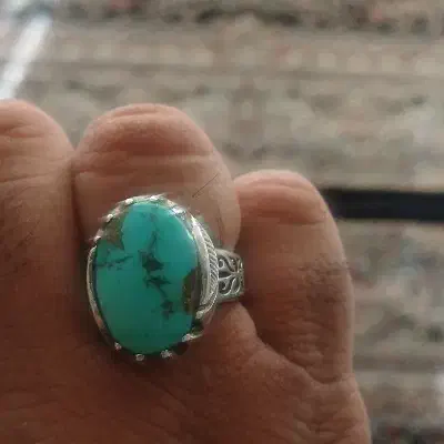 انگشتر فیروزه نیشابور  اصل|جواهرات|بروجرد, |دیوار