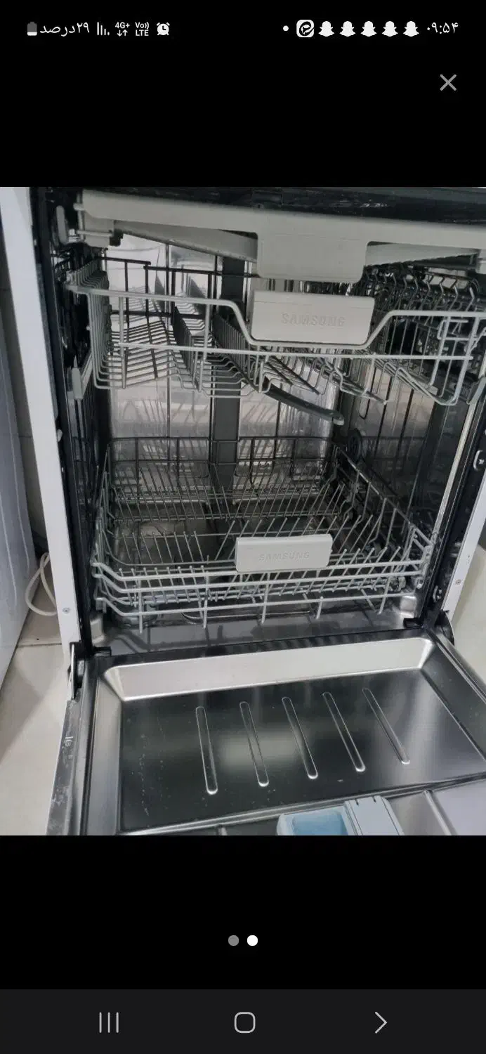 ماشین ظرفشویی تمیز سالم قیمت چهل میلیون|ماشین ظرفشویی|نجفآباد, یزدانشهر|دیوار