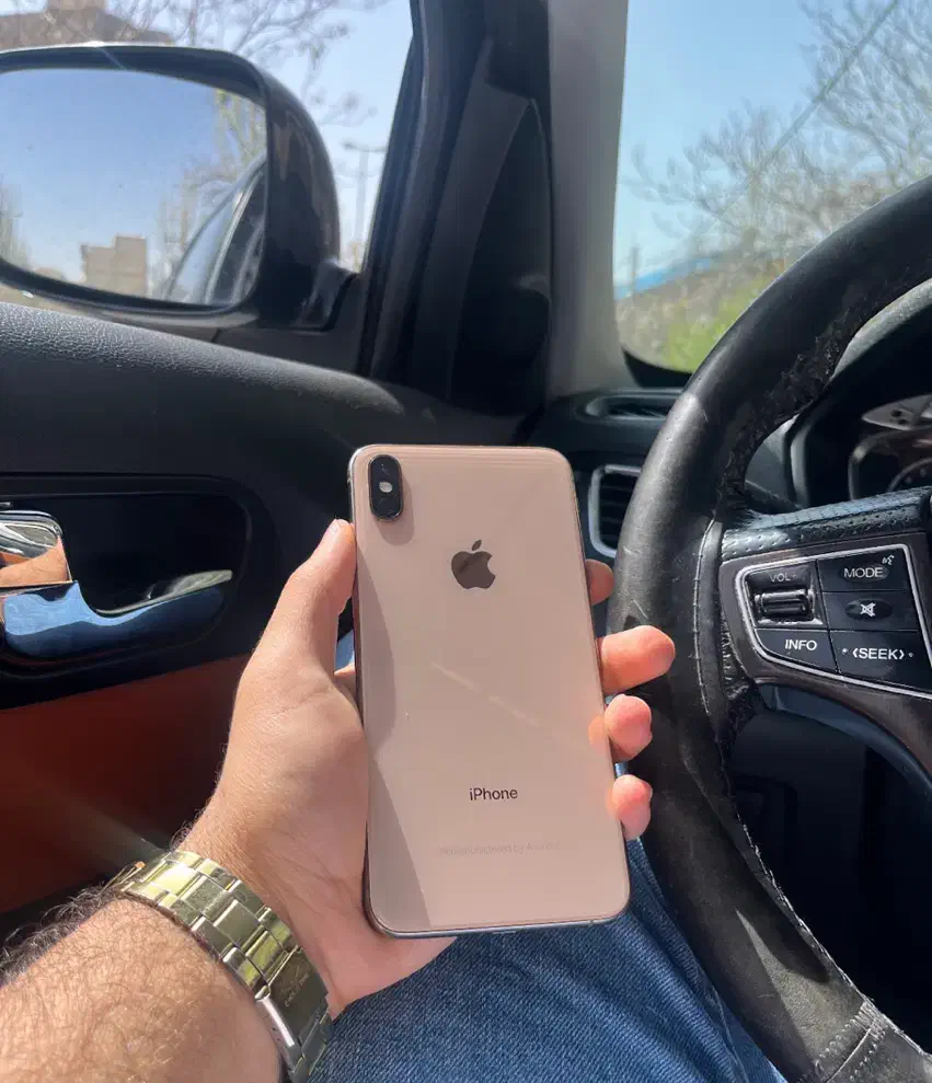 ایفونxs maxگلد256گیگzaa|موبایل|تبریز, |دیوار