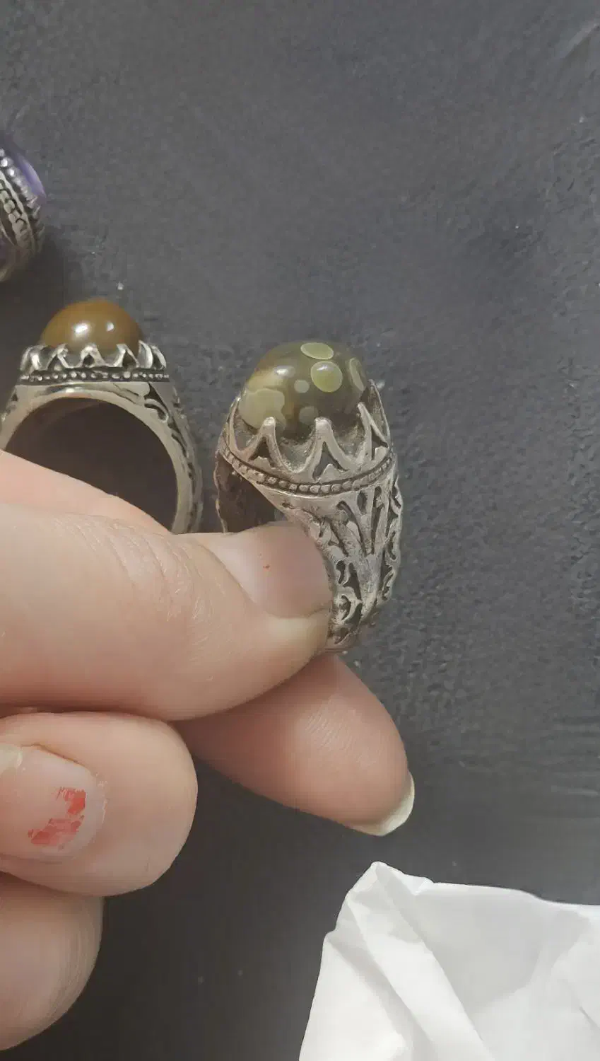 انگشتر نقره مردانه|جواهرات|قدس, شهر‌قدس|دیوار