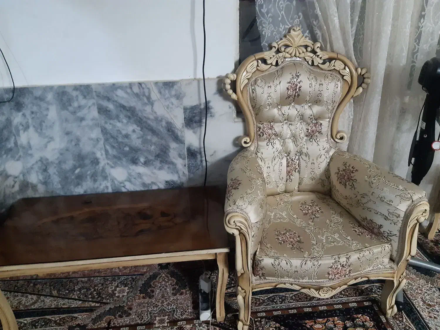 مبل۹نفره|مبلمان خانگی و میز عسلی|مشهد, تلگرد|دیوار