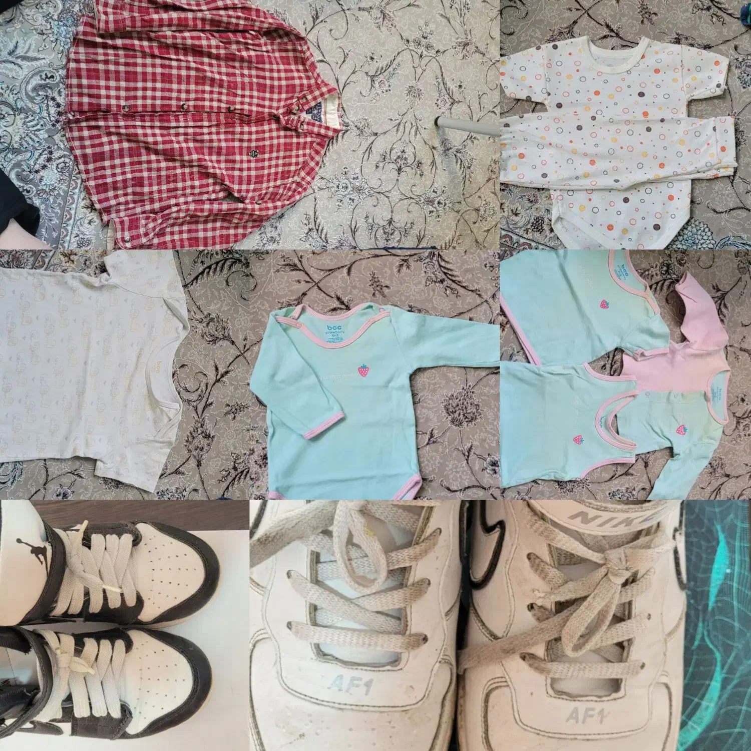 لباس و کتونی و کاپشن از نوزادی تا ۵ سال|کفش و لباس بچه|آفتاب, |دیوار