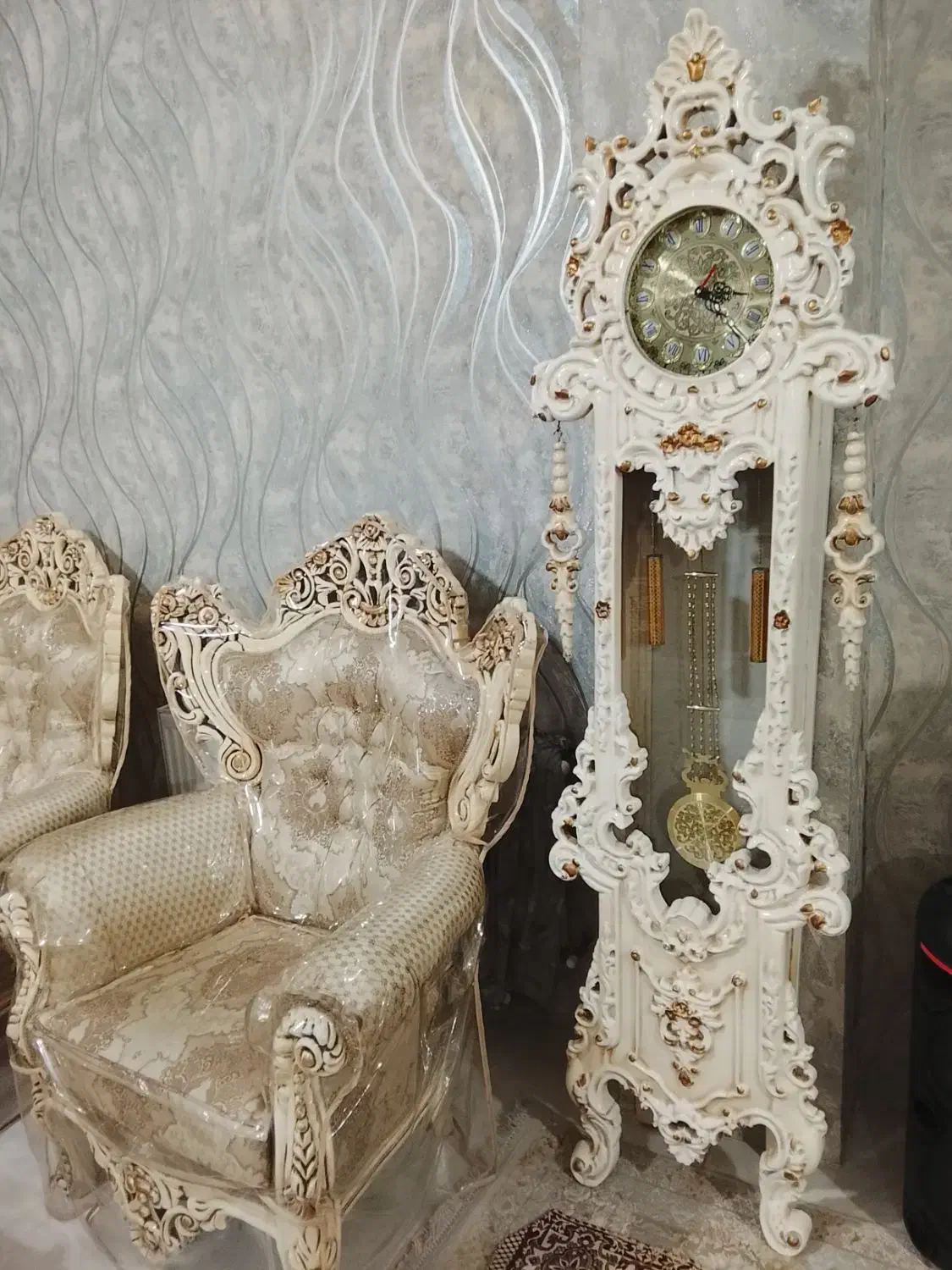 ساعت ایستاده تمام چوپ|ساعت دیواری و تزئینی|اردبیل, |دیوار