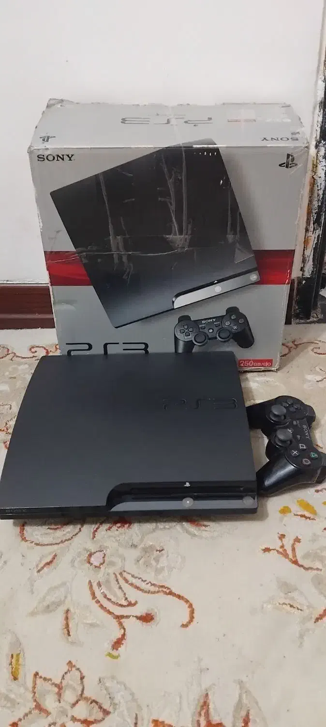 ps3 slim پلستیش3 اسلیم خیلی تمیز سالم با بازی|کنسول، بازی ویدئویی و آنلاین|تهران, خانی آباد نو شمالی|دیوار