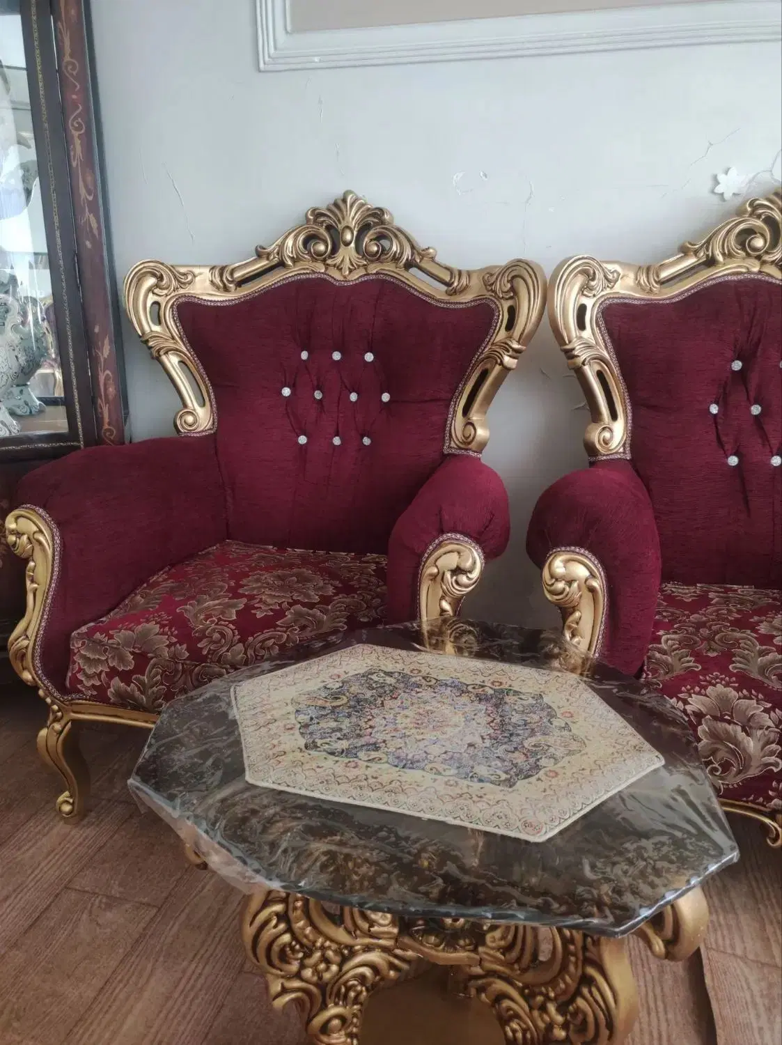 مبلمان۹نفره با ناهارخوری|مبلمان خانگی و میز عسلی|تبریز, |دیوار