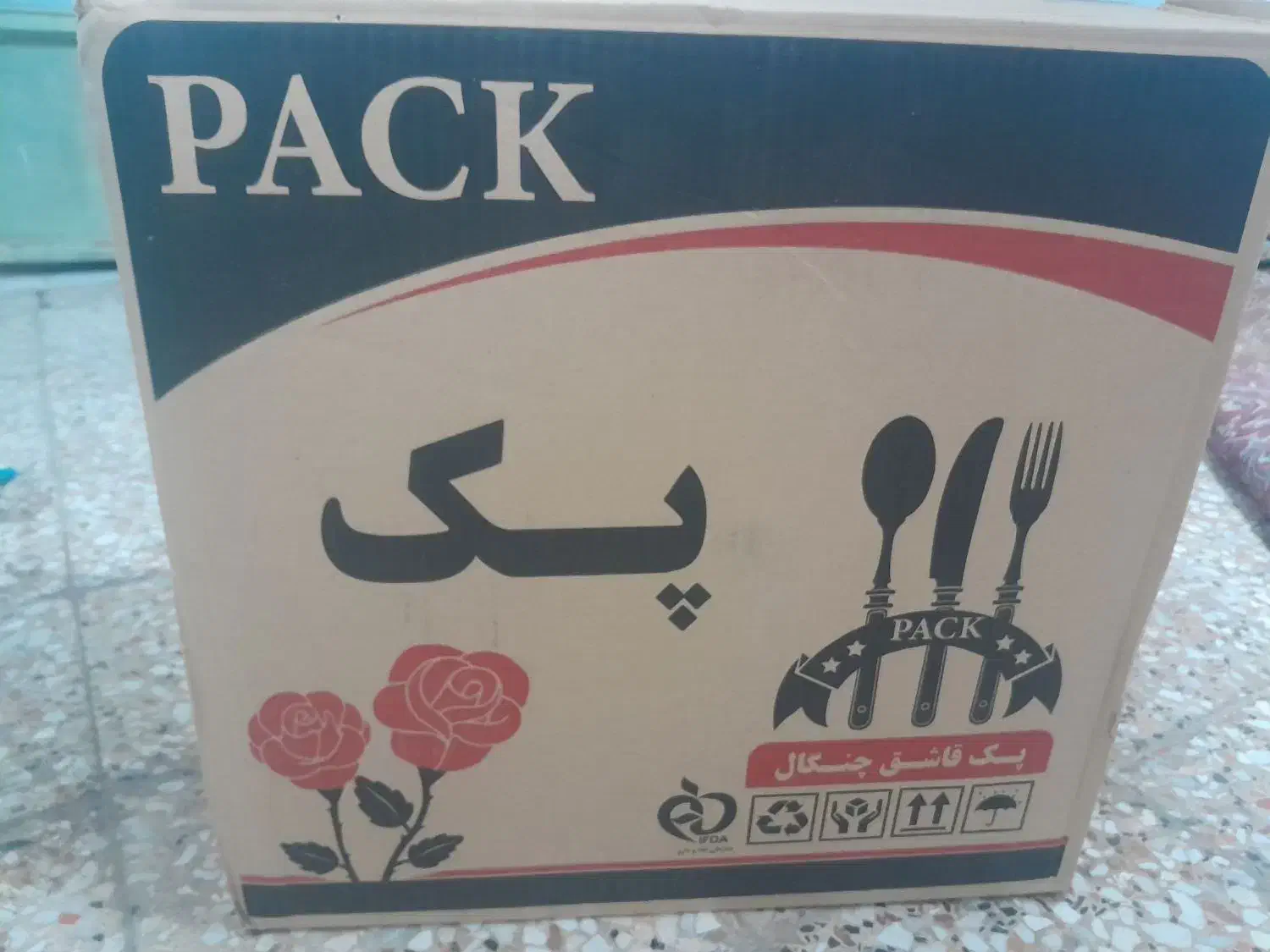 پک وی آی پی قاشق|ظروف نگهدارنده، پلاستیکی، یک‌بارمصرف|نجف‌آباد, گلدشت|دیوار