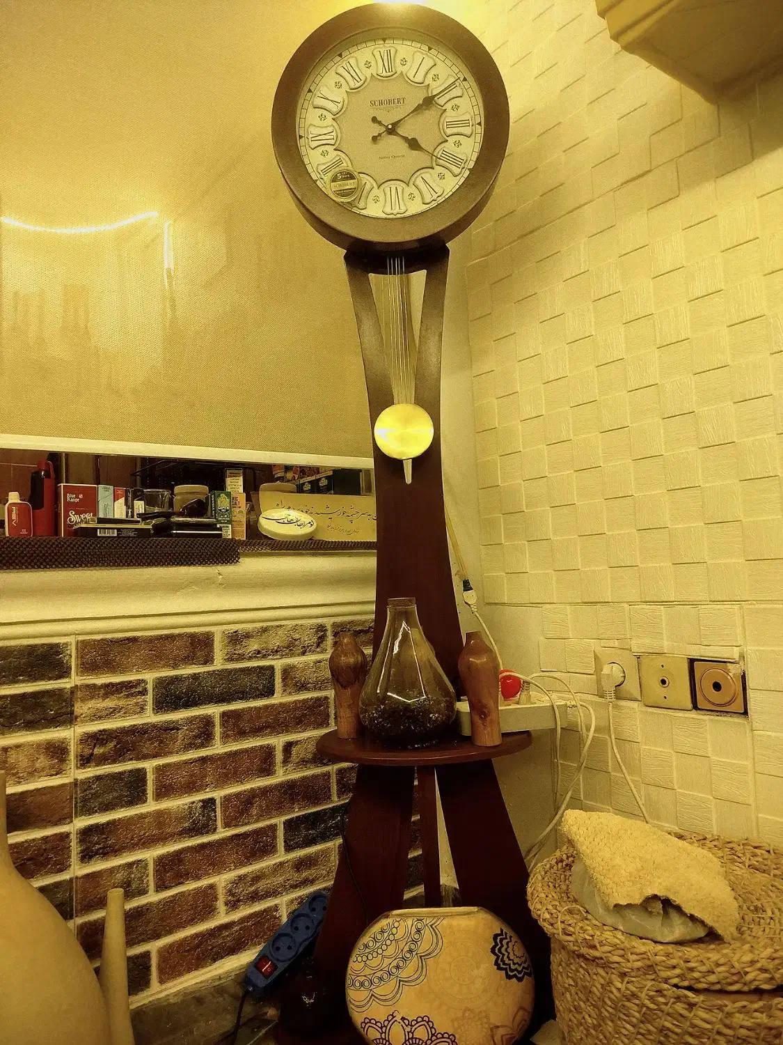 ساعت ایستاده چوبی|ساعت دیواری و تزئینی|رشت, پل تالشان|دیوار