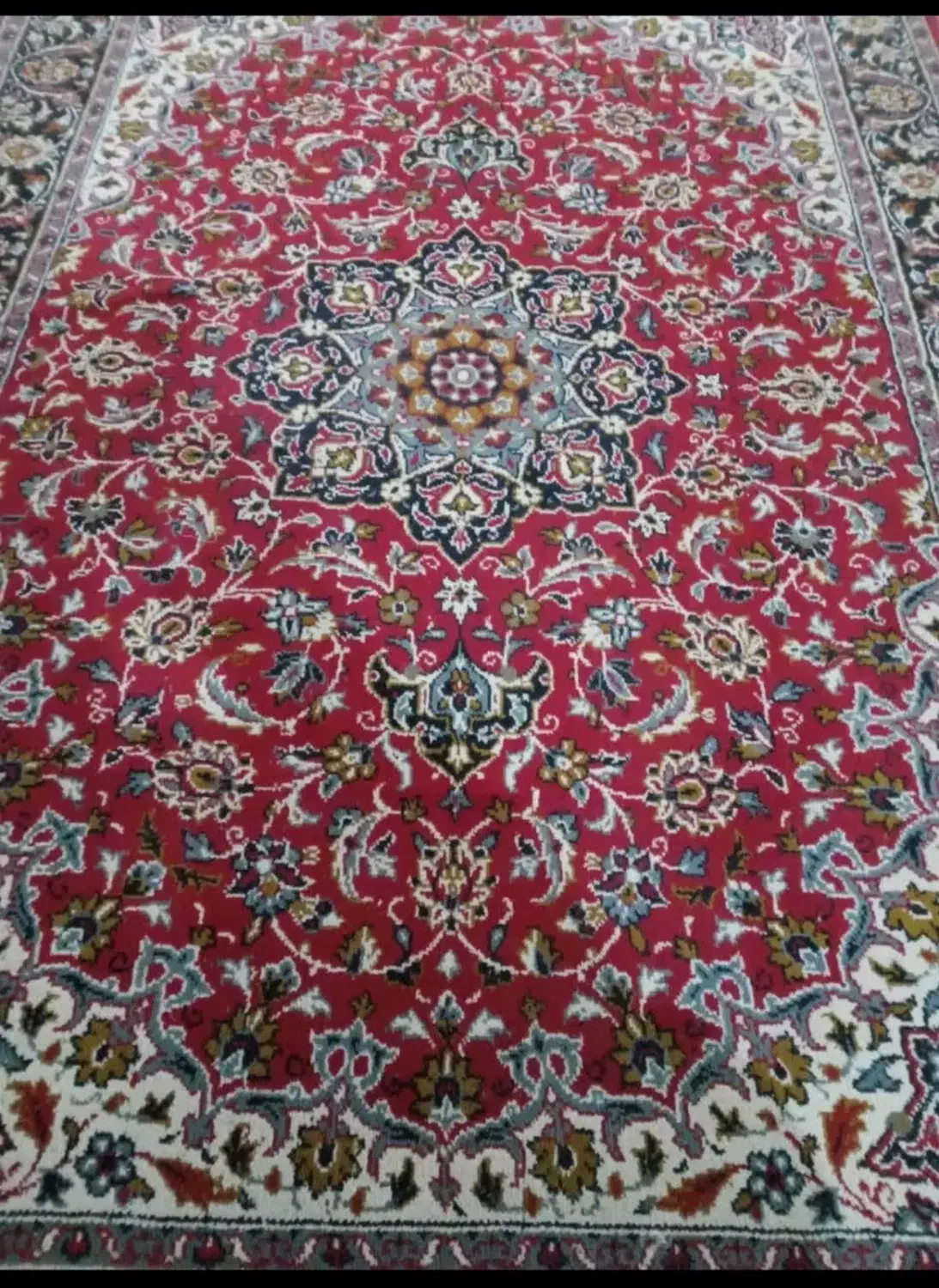 قالیچه ۴ متری نگین مشهد کاملا سالم و تمیز|فرش|تهران, ابوذر|دیوار