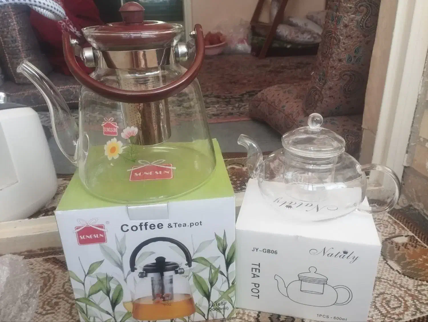 کتری و قوری|قوری، کتری، قهوه‌ساز دستی|اردکان, |دیوار