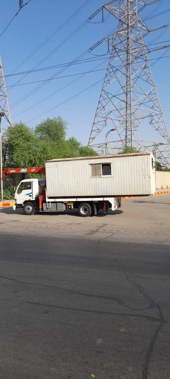 جرثقیل ۳و۵ تن به تمام نقاط|خدمات حمل و نقل|اهواز, زیتون کارگری|دیوار