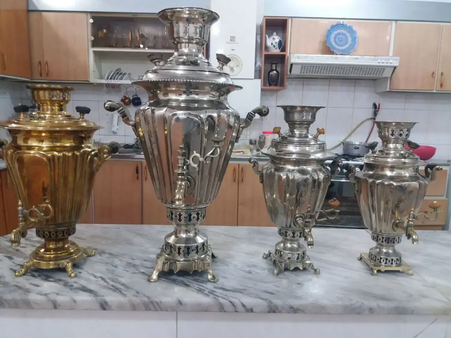 سماور ذغالی|سماور، چای‌ساز، قهوه‌ساز|خمینی‌شهر, |دیوار