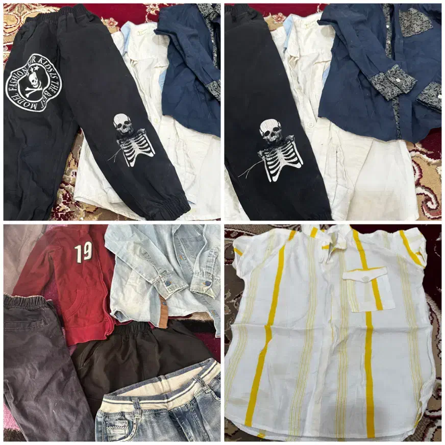 تعدادی لباس بچه گانه پسرانه ۳-۶ ساله یکجا|کفش و لباس بچه|شیراز, شهرک فرهنگیان|دیوار