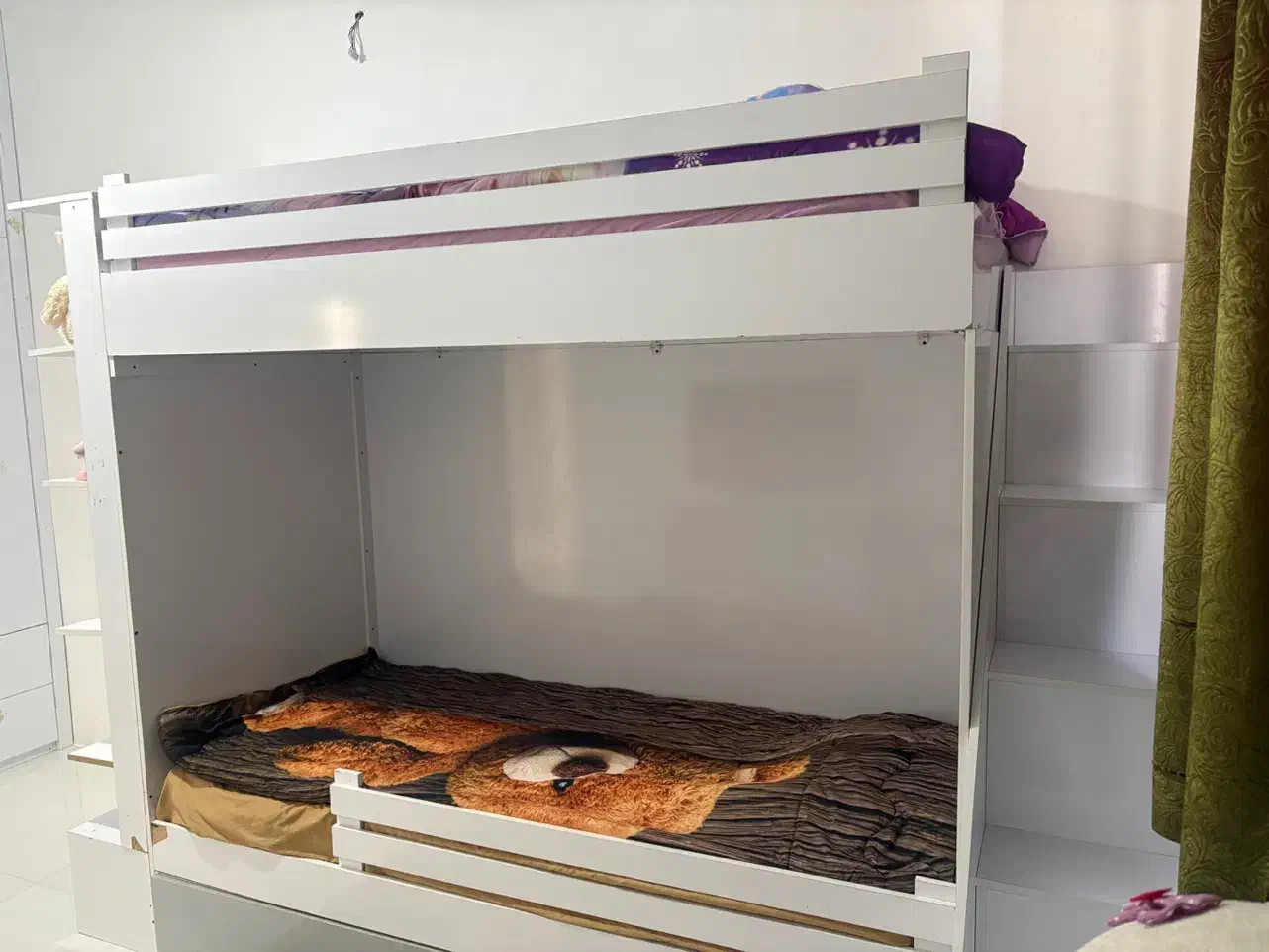 تخت دو طبقه|تخت و سرویس خواب|گلبهار, شهر جدید گلبهار|دیوار