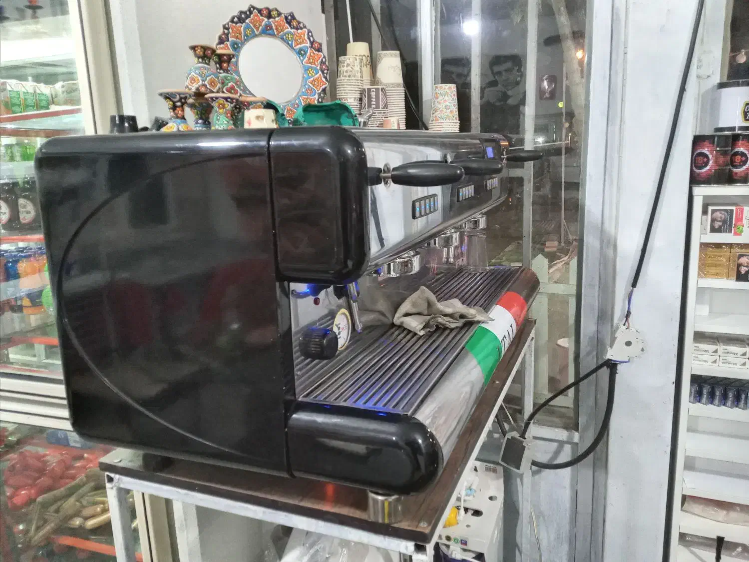 دستگاه اسپرسو ساز صنعتی ایتالیایی|سماور، چایساز، قهوهساز|معصومیه, |دیوار