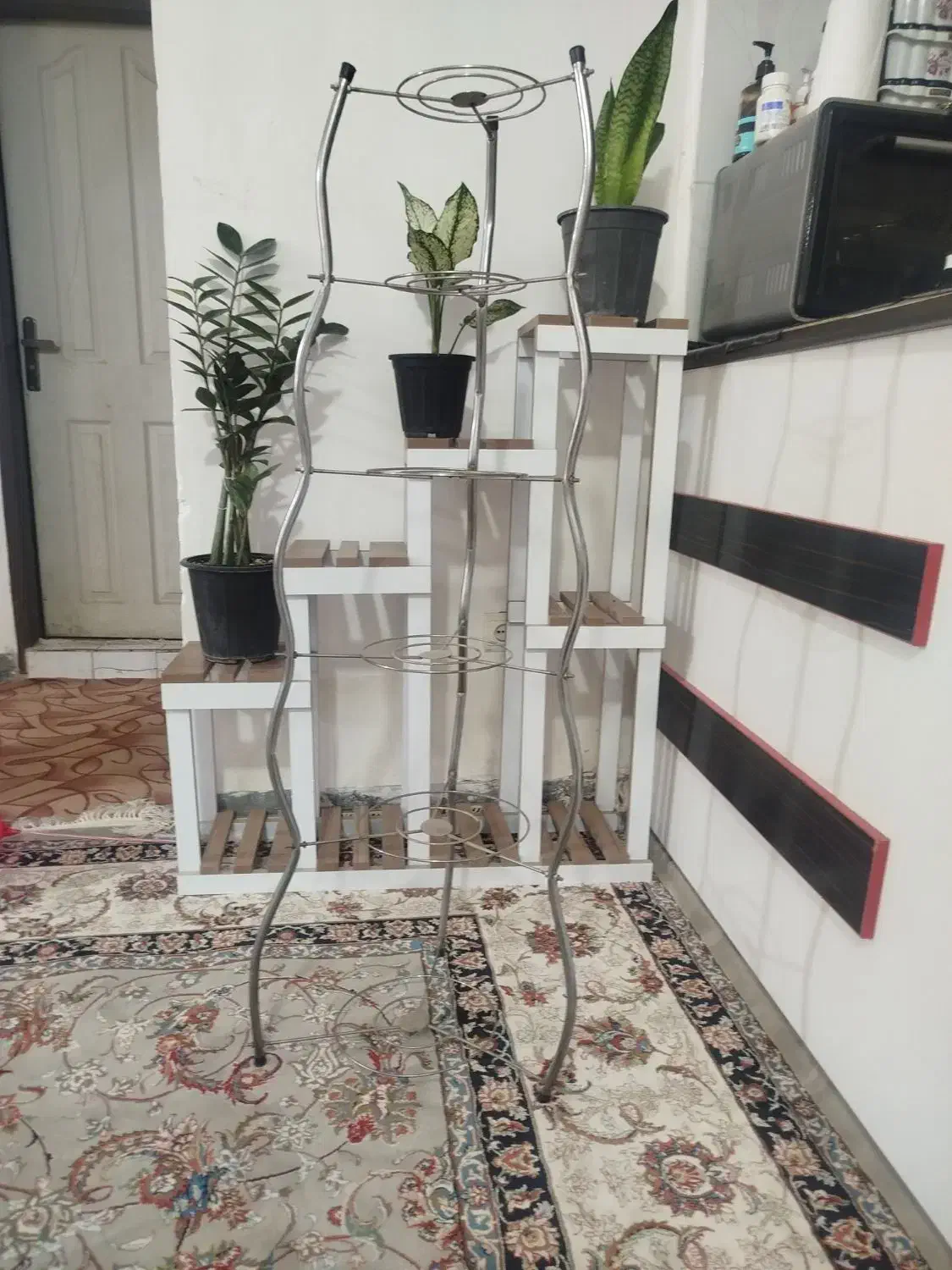 پایه نگهدارنده قابلمه|آب‌چکان و نظم‌دهنده ظروف|زابل, |دیوار