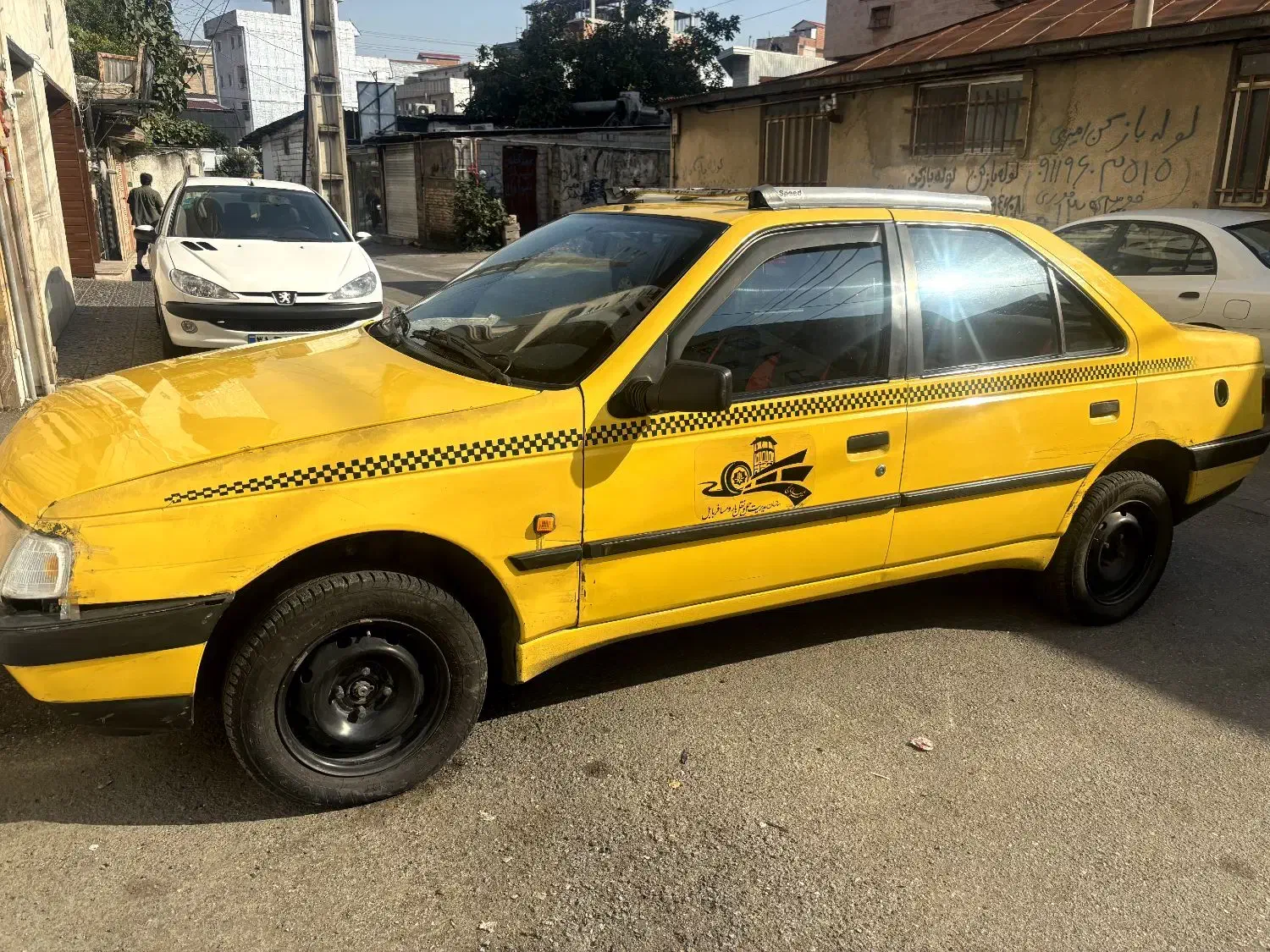 تاکسی مدل ۹۰ دوگانه کارخانه|خودرو سواری و وانت|بابل, |دیوار