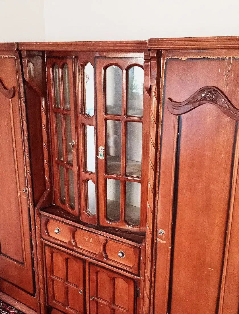 کمدلباس سه تکه|جاکفشی، کمد، دراور|مشگین شهر, |دیوار