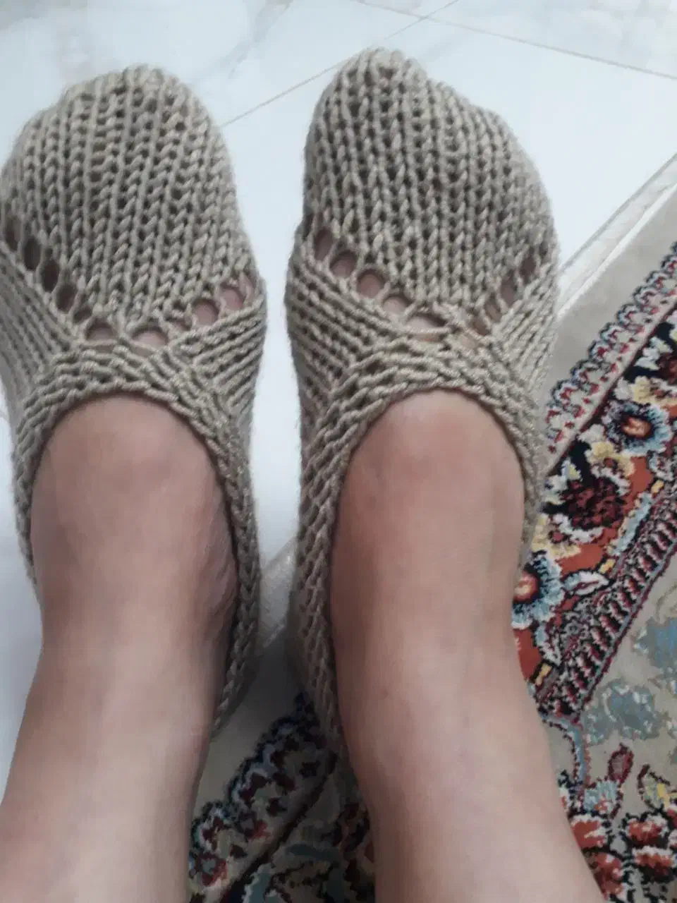 پاپوش کاموایی|لباس|علیآباد کتول, |دیوار