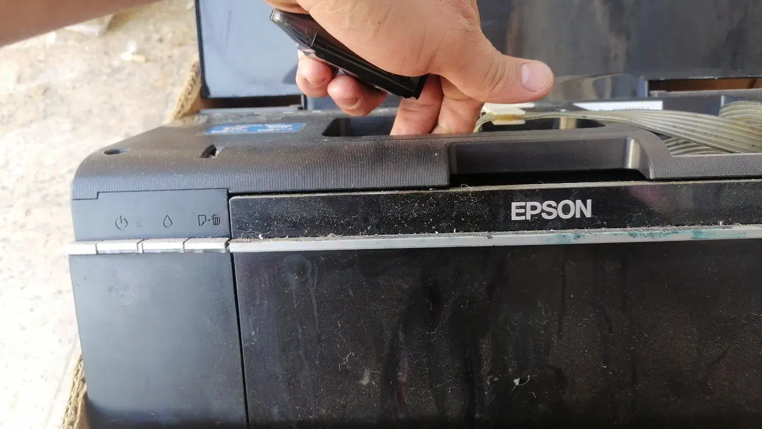 پرینتر رنگی epson|پرینتر، اسکنر، کپی، فکس|دوگنبدان, |دیوار