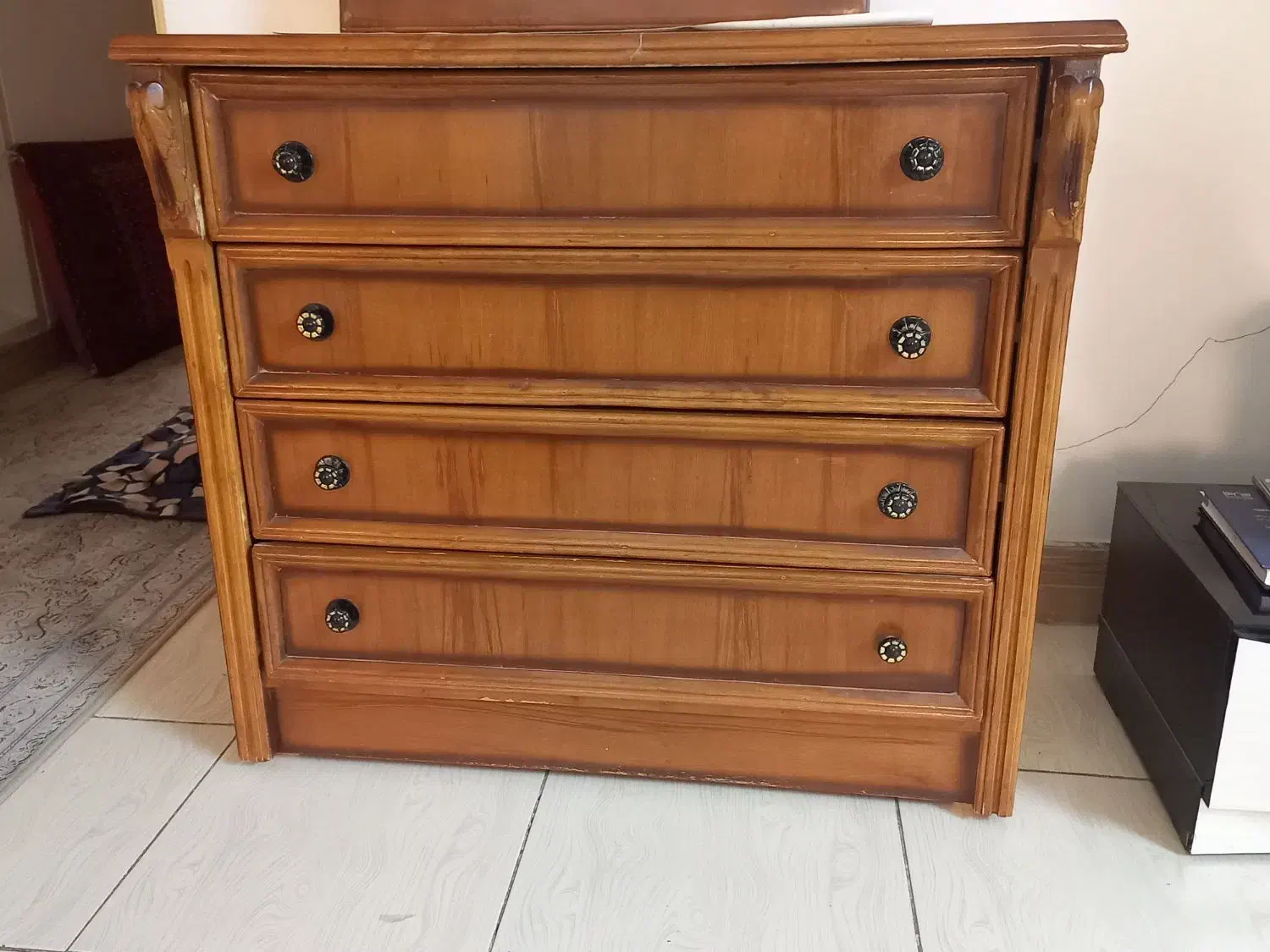 دراور با اینه|جاکفشی، کمد، دراور|گرمسار, |دیوار