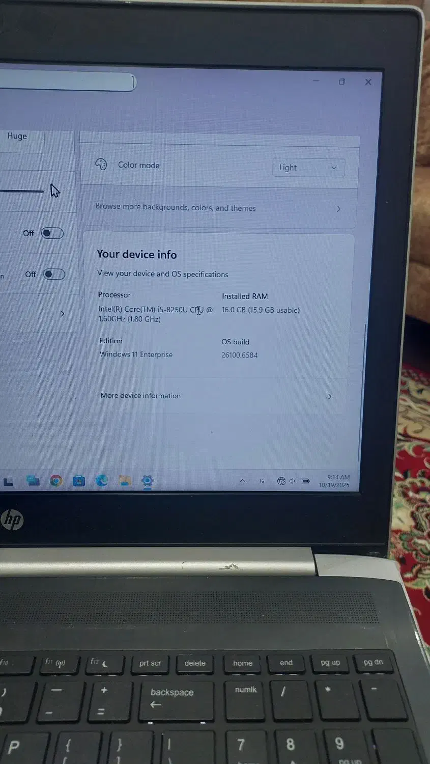 لپ تاپhp probook 5G|رایانه همراه|یاسوج, |دیوار
