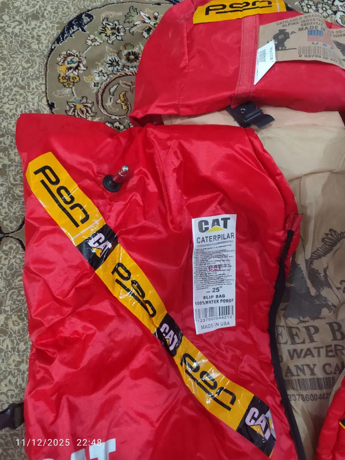 کیسه خواب آمریکایی بادی اصل|کوهنوردی و کمپینگ|مود, |دیوار