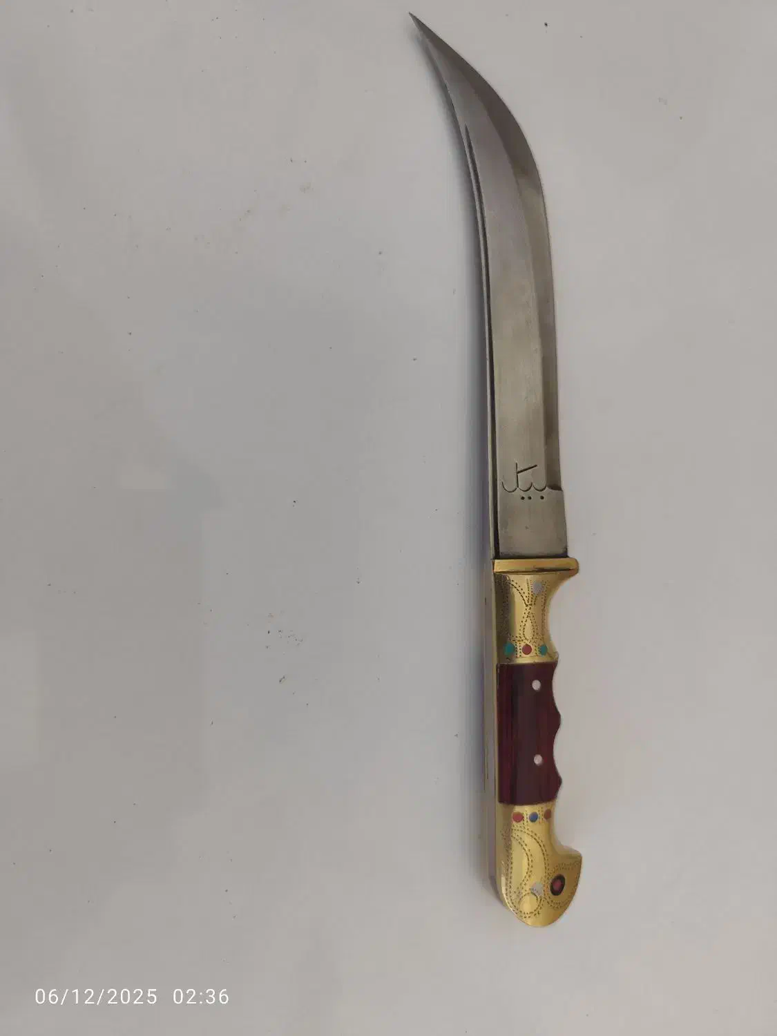 خنجر فولادی افغانی اصیل|کلکسیون اشیاء عتیقه|مود, |دیوار