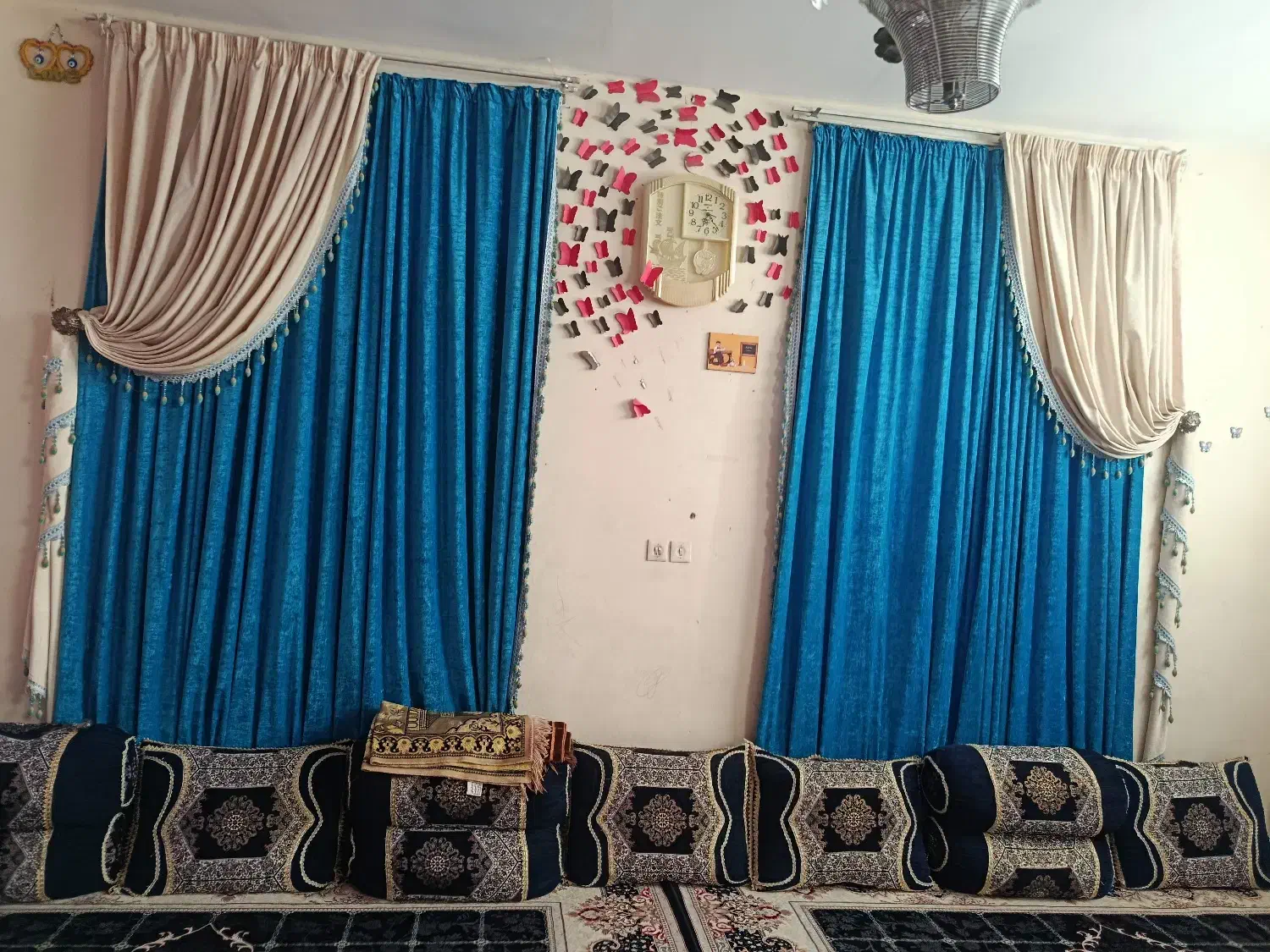 پرد مخمل|پرده، رانر، رومیزی|سیرجان, |دیوار