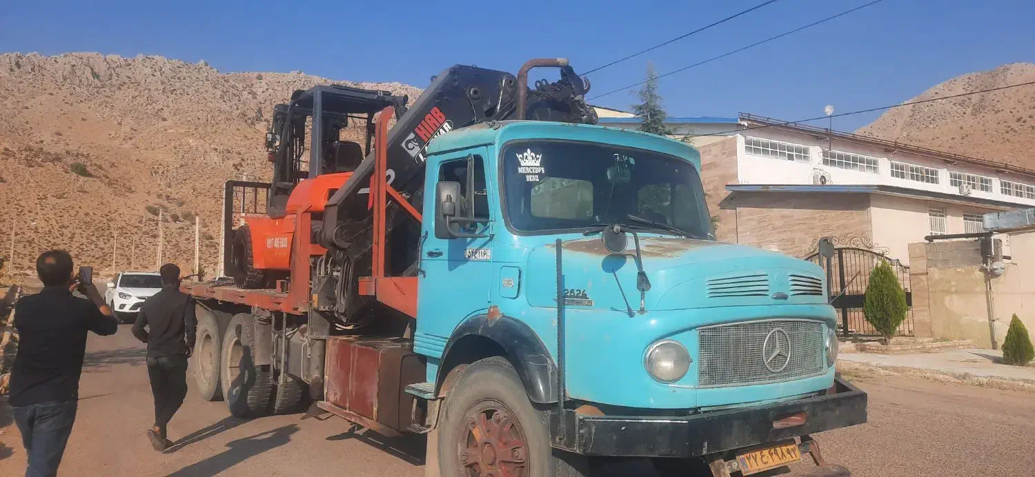 جرثقیل ده چرخ کفی|خدمات حمل و نقل|شیراز, شهرک صنعتی شیراز|دیوار