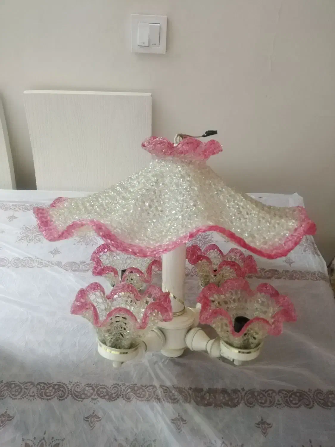 لوستر|لوستر و چراغ آویز|فردیس, داوری|دیوار