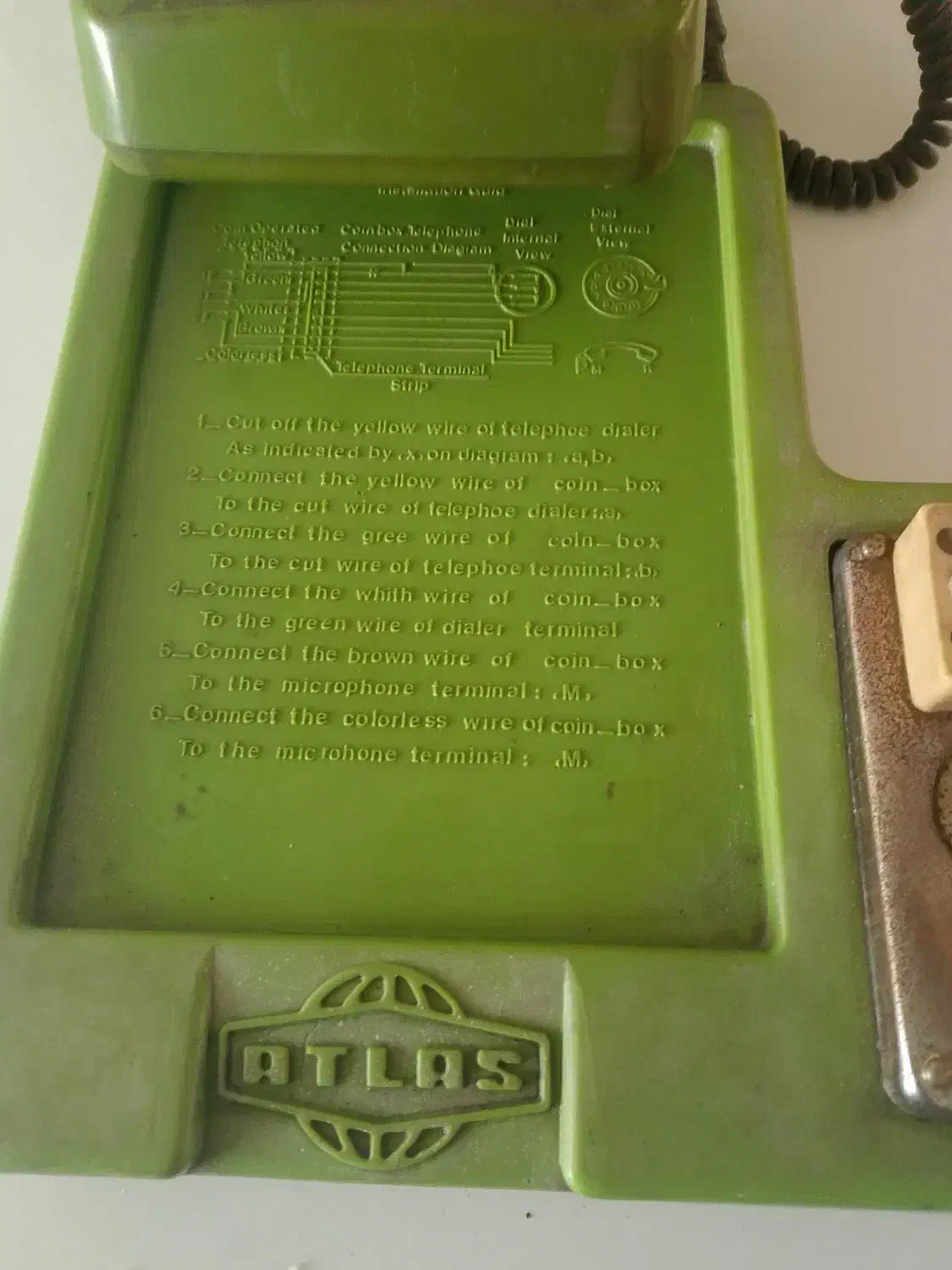 تلفن سکه ای|کلکسیون اشیاء عتیقه|مشهد, رده|دیوار