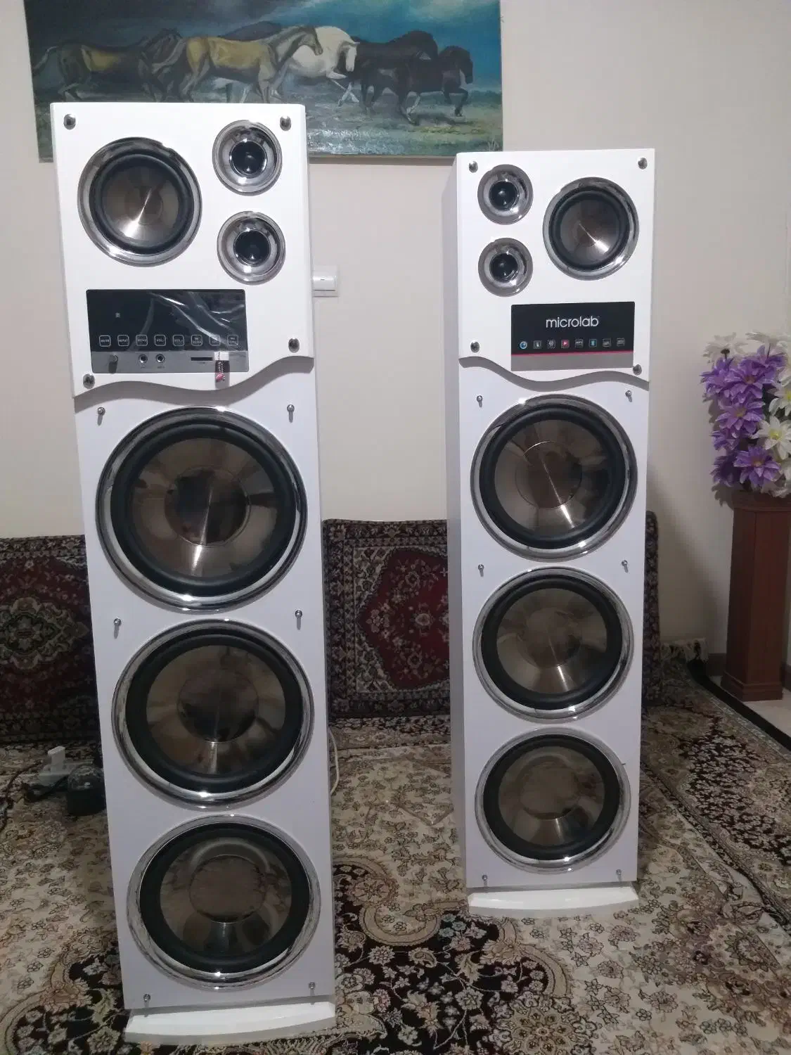 اسپیکر میکرولب(شرایطی‌‌)|سیستم صوتی خانگی|اراک, |دیوار