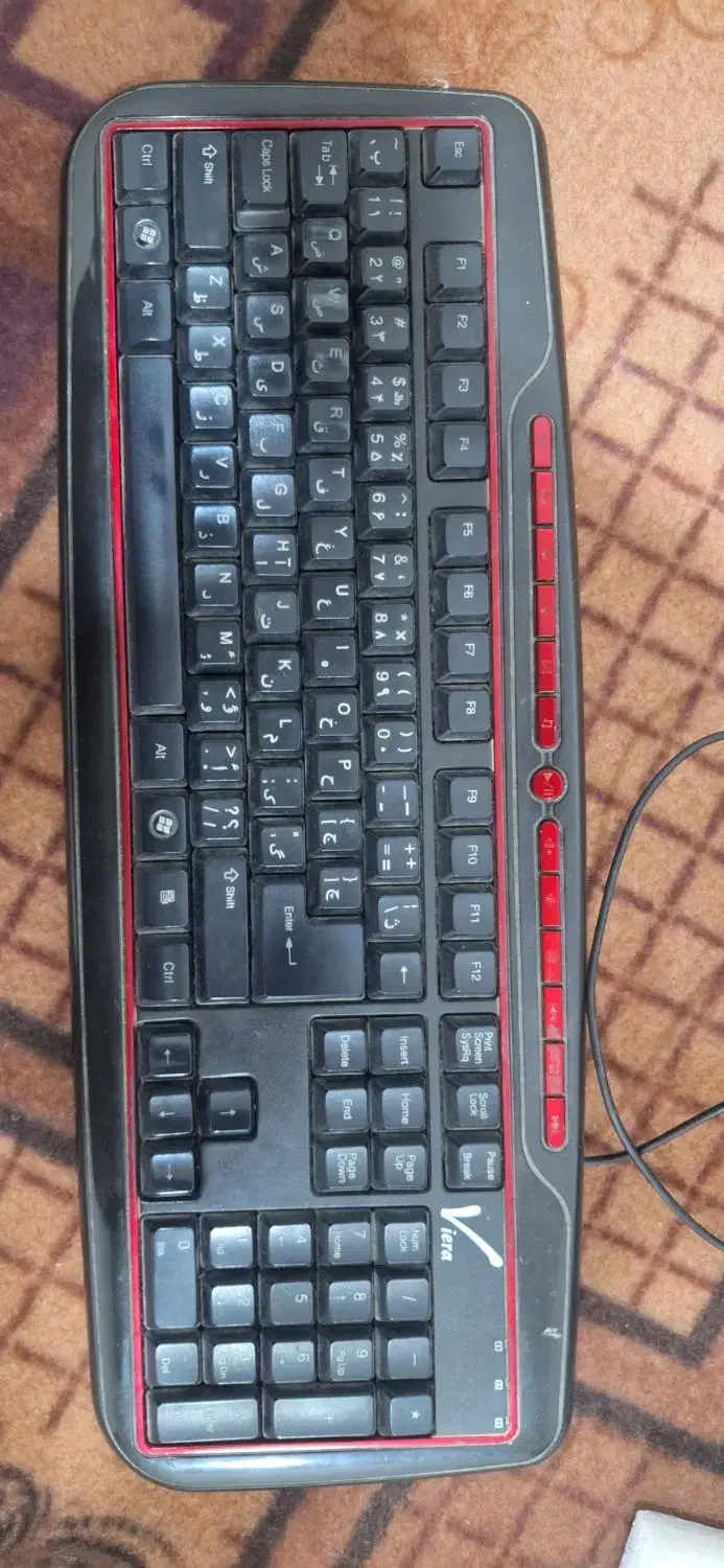 کیبورد ویرا|قطعات و لوازم جانبی رایانه|بوشهر, |دیوار