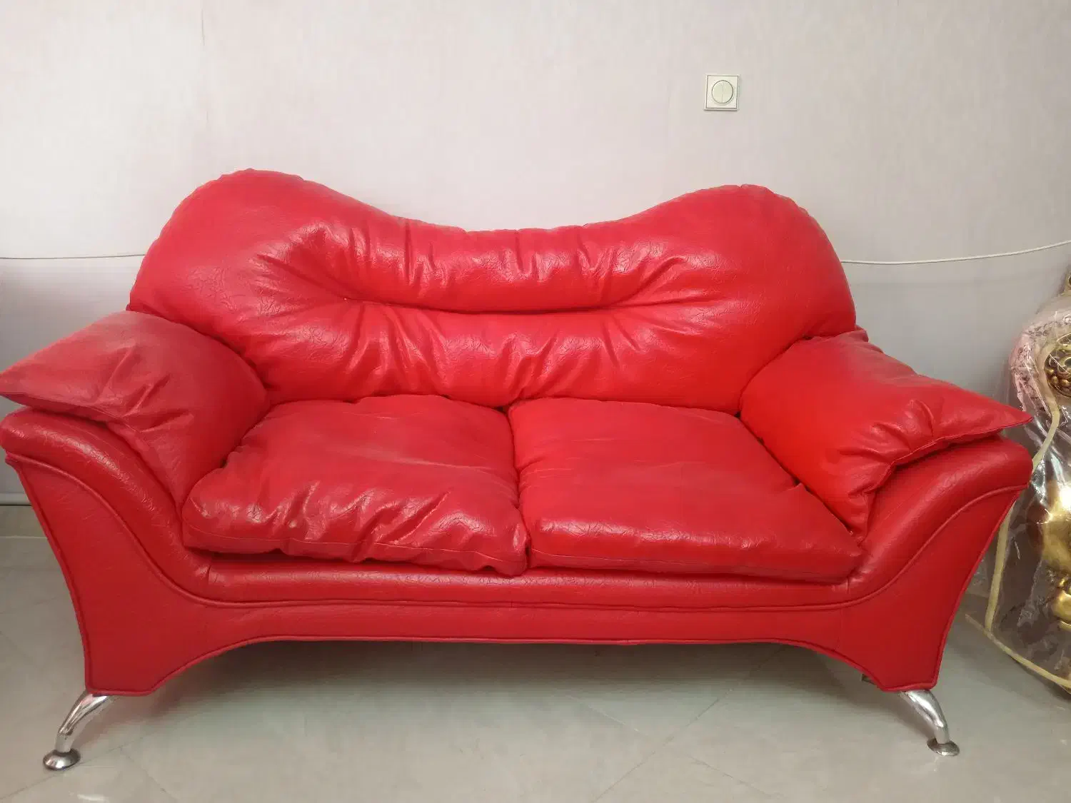 مبل چرم سه تیکه|مبلمان خانگی و میز عسلی|هشتگرد, مدرس|دیوار