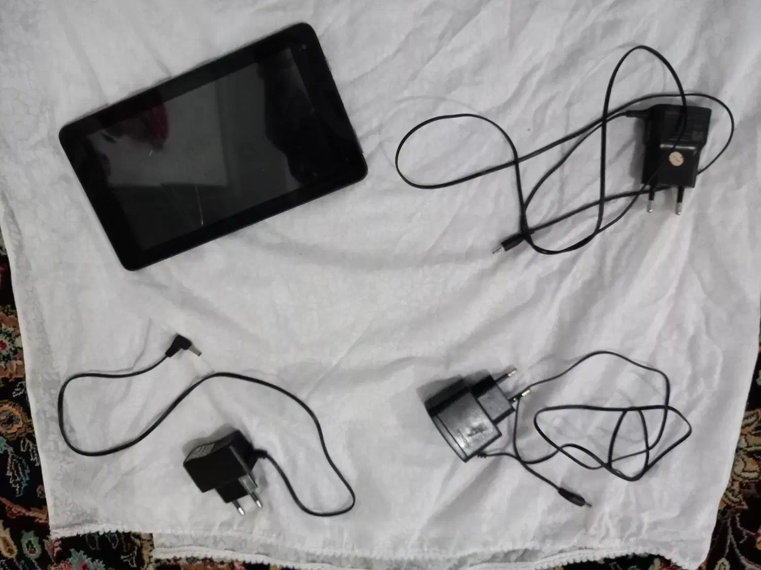 معاوظه فروش سه عدد شارژ سوزنی ویه تبلت خراب|تبلت|قدس, شهرقدس|دیوار