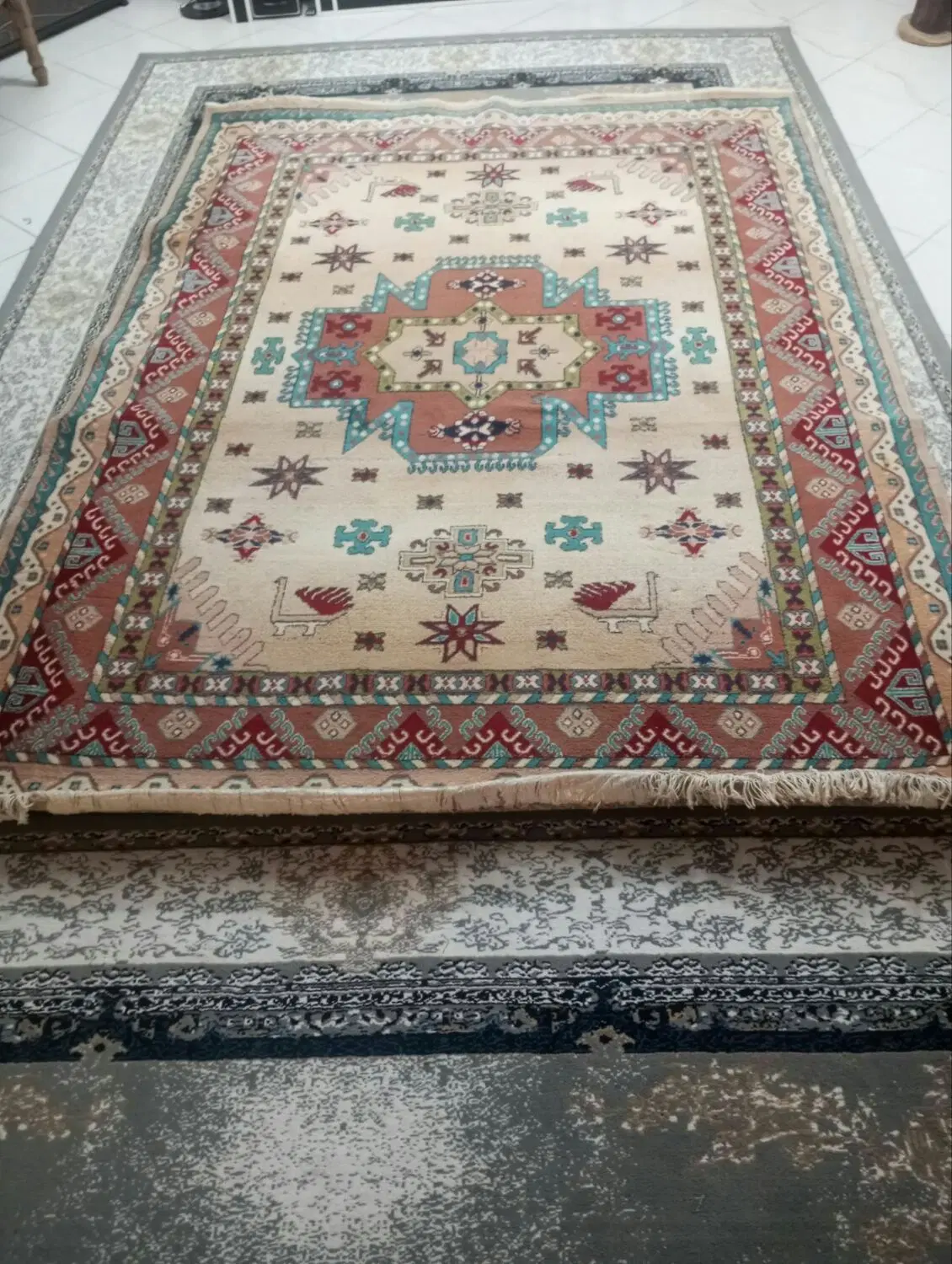 فرش  2 * 3|فرش|مشهد, کوشش|دیوار