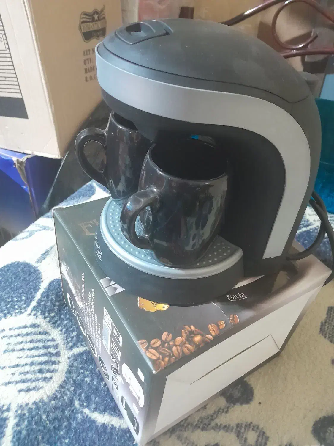 قهوه ساز|قوری، کتری، قهوه‌ساز دستی|دوگنبدان, |دیوار