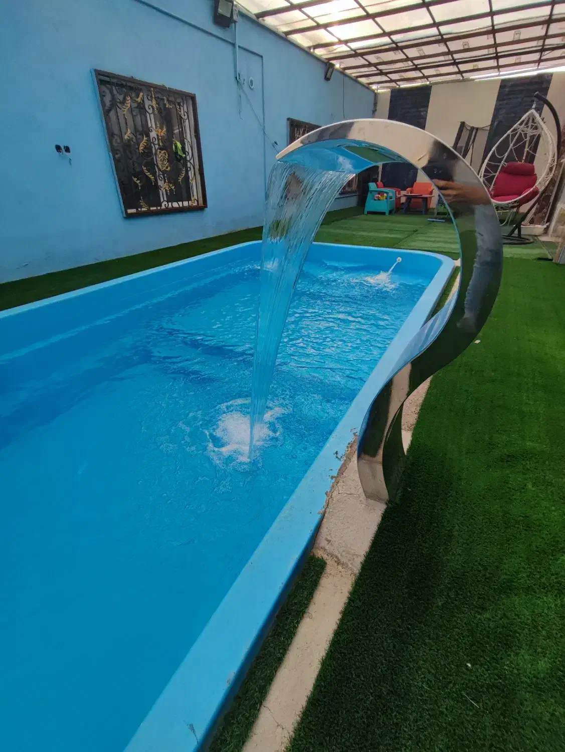 کرتین استخر آبنمای استخر تجهیزات استخری|مصالح و تجهیزات ساختمان|تهران, شادآباد|دیوار