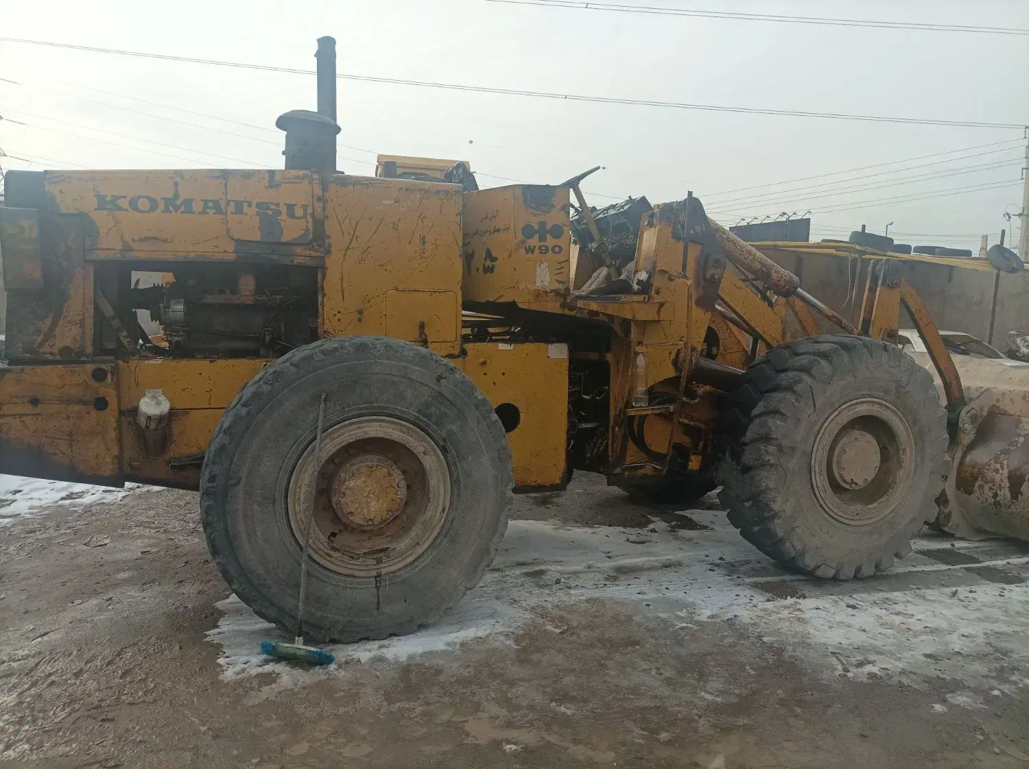 لودر کوماتسو 90مزایده|خودرو سنگین|خسروشاه, |دیوار