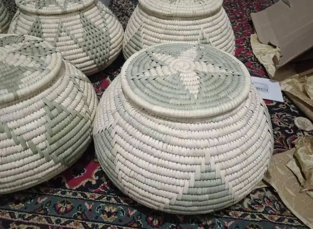 جابرنجی حصیری خرمایی|صنایع دستی و سایر لوازم تزئینی|گنبد کاووس, |دیوار
