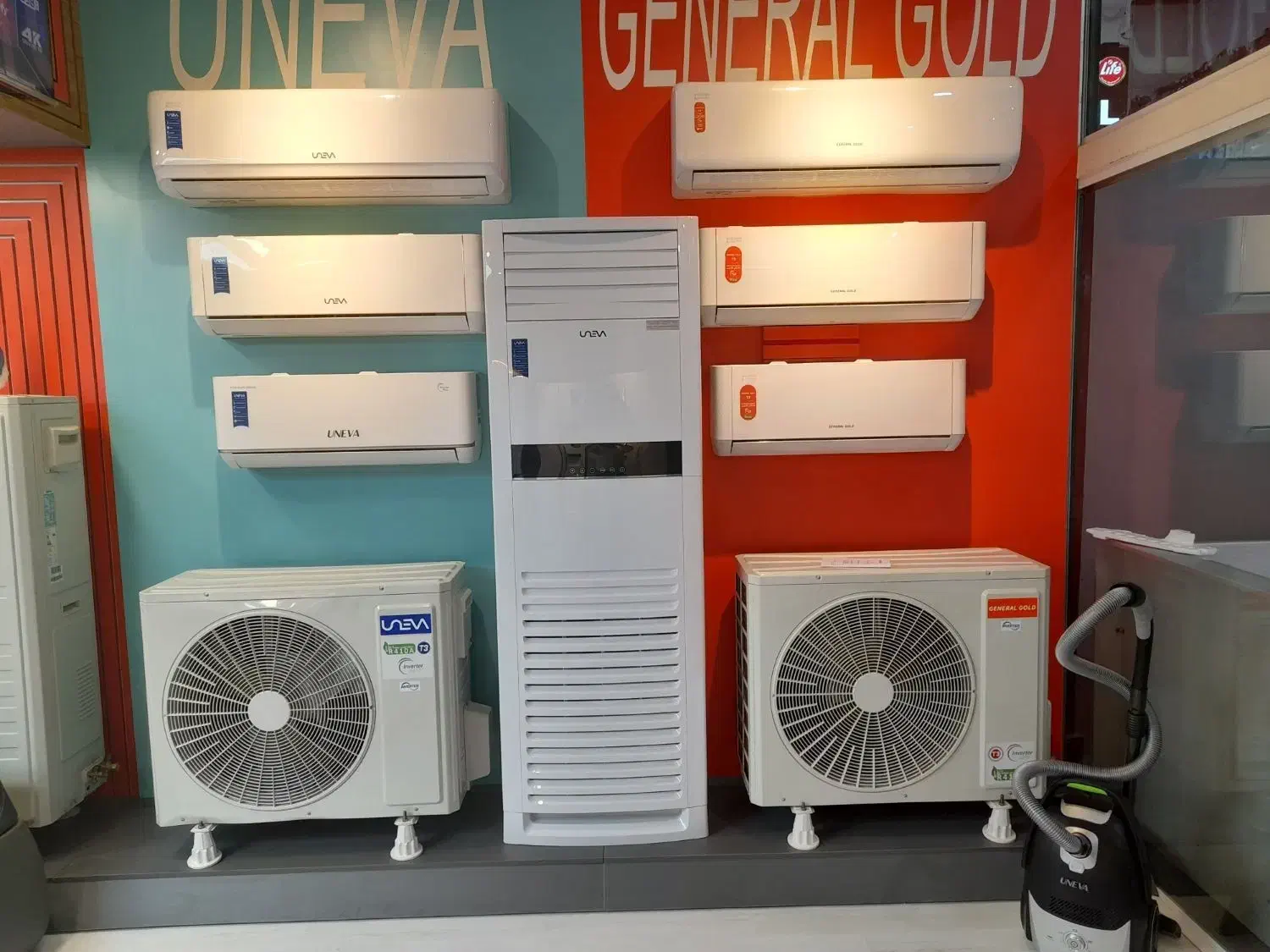 اقساط کولر گازی 30000هزار یونیوا|کولر گازی و فنکوئل|خرمآباد, |دیوار