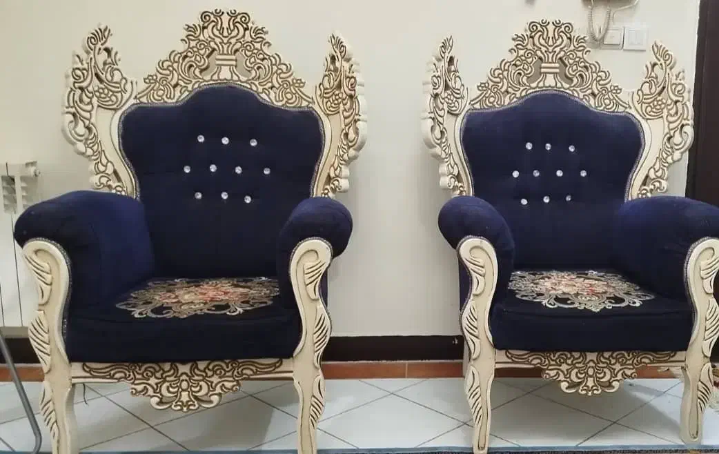 مبل سلطنتی|مبلمان خانگی و میز عسلی|لاهیجان, یحی آباد|دیوار