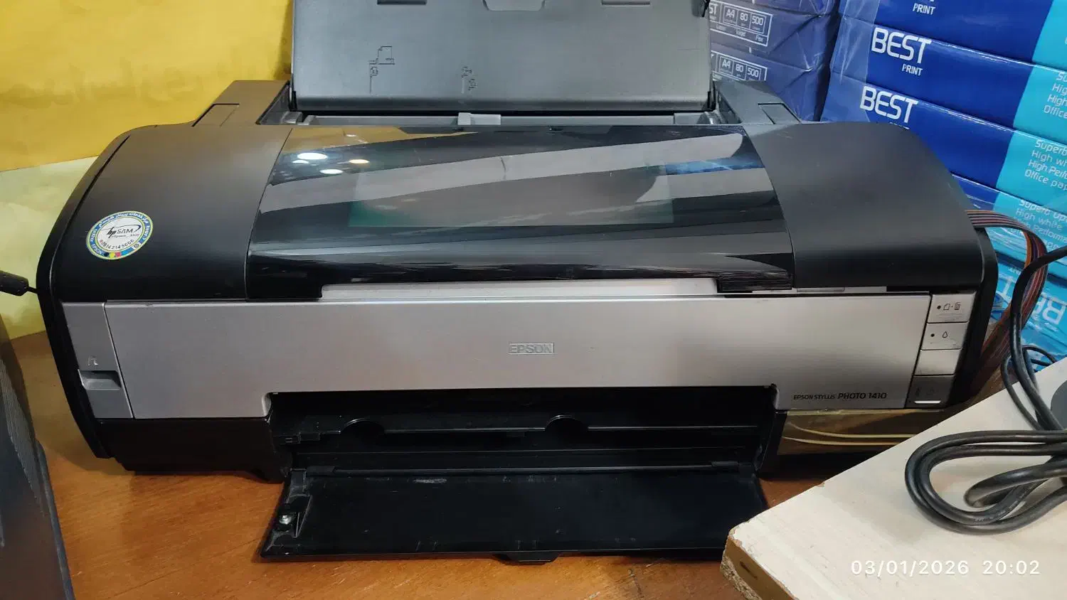 پرینتر اپسون 1410|پرینتر، اسکنر، کپی، فکس|خوی, |دیوار