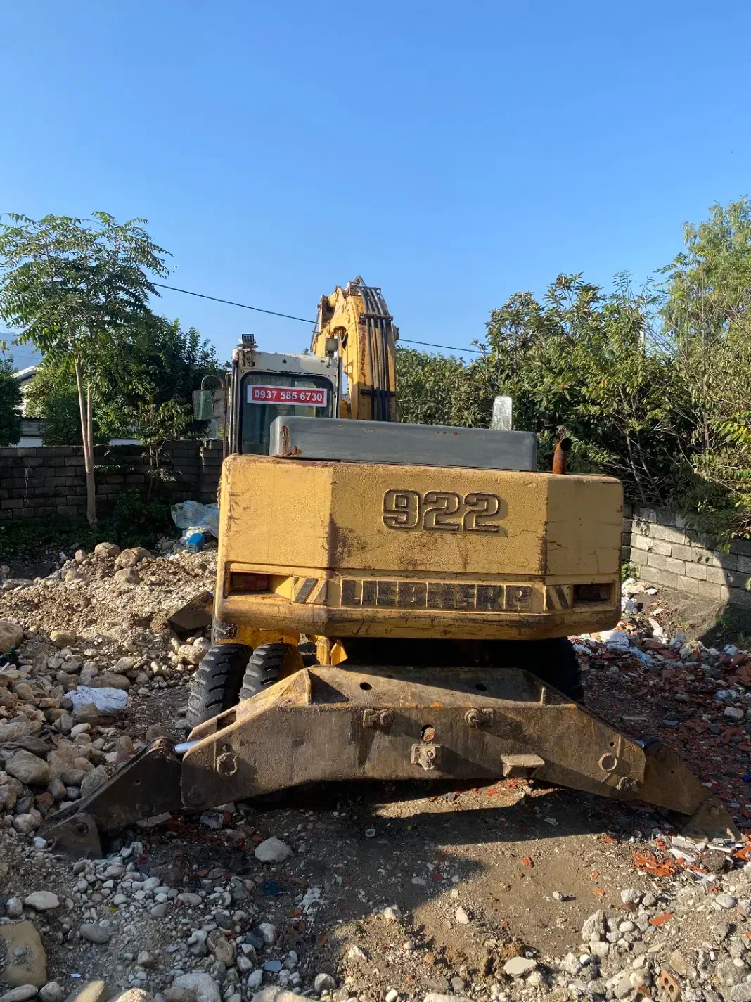 بیل مکانیکی هپر 922|خودرو سنگین|امامزاده عبدالله, |دیوار