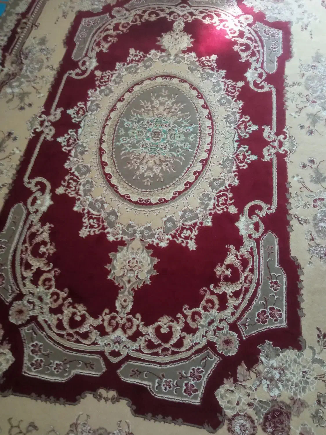 ۲عدد فرش 6متری و9 متری وکناره 1/4|فرش|رشت, سلیمانداراب|دیوار