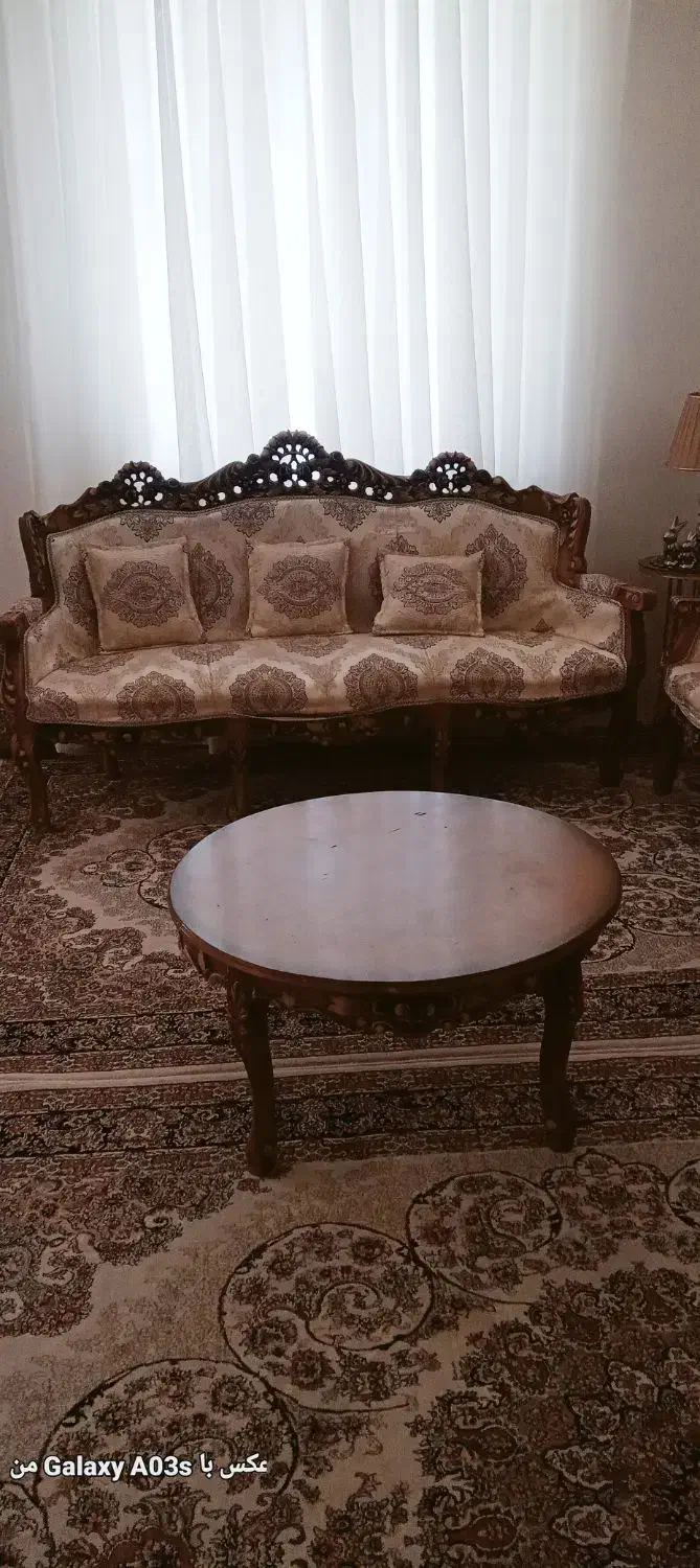 مبل سلطنتی|مبلمان خانگی و میز عسلی|سنندج, |دیوار